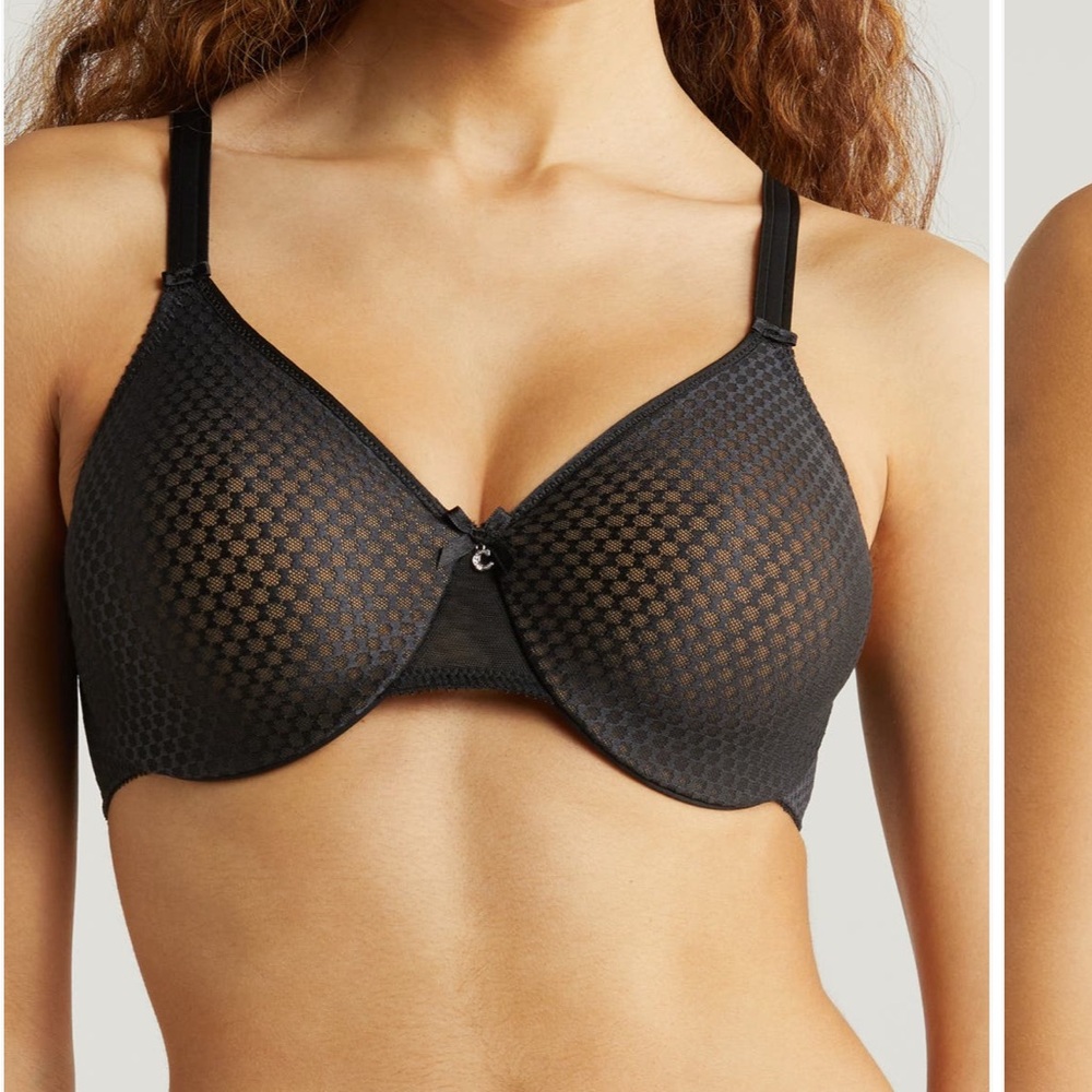 Chantelle bras, set of two in black and nude